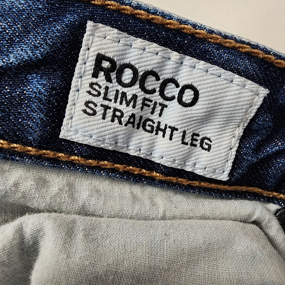Express Rocco Slim/Straight Denim 32x30 - Picture 3 of 6